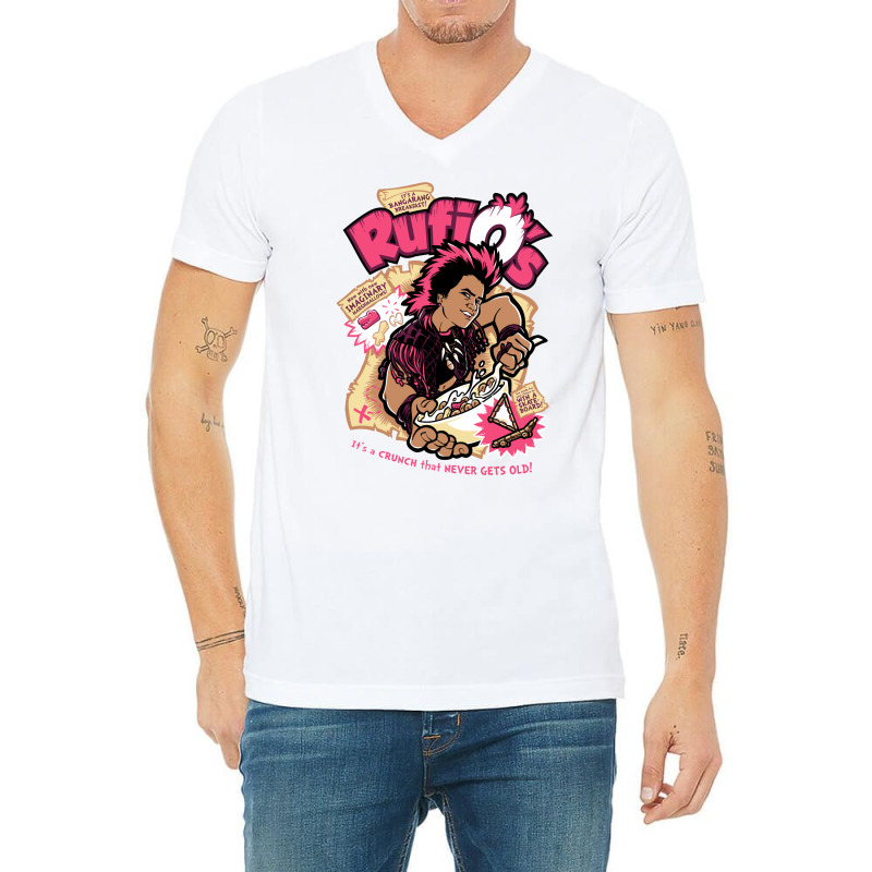 Rufio's Cereal V-neck Tee | Artistshot