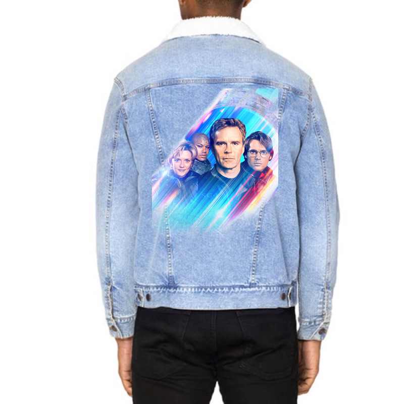 Stargate Sg1 5 Unisex Sherpa-Lined Denim Jacket by rakhamaddixm | Artistshot