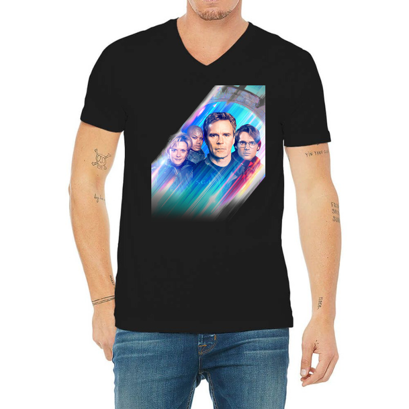 Stargate Sg1 5 V-Neck Tee by rakhamaddixm | Artistshot