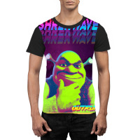 S H R E K W A V E Graphic T-shirt | Artistshot