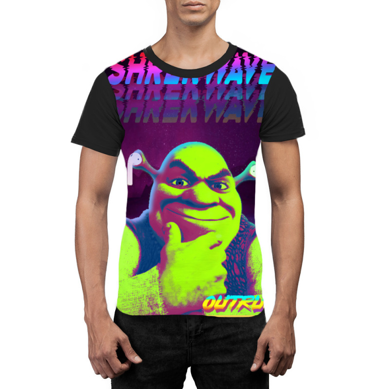 S H R E K W A V E Graphic T-shirt | Artistshot