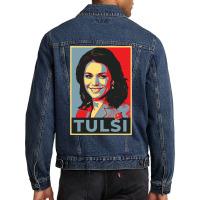 Vote Tulsi Men Denim Jacket | Artistshot