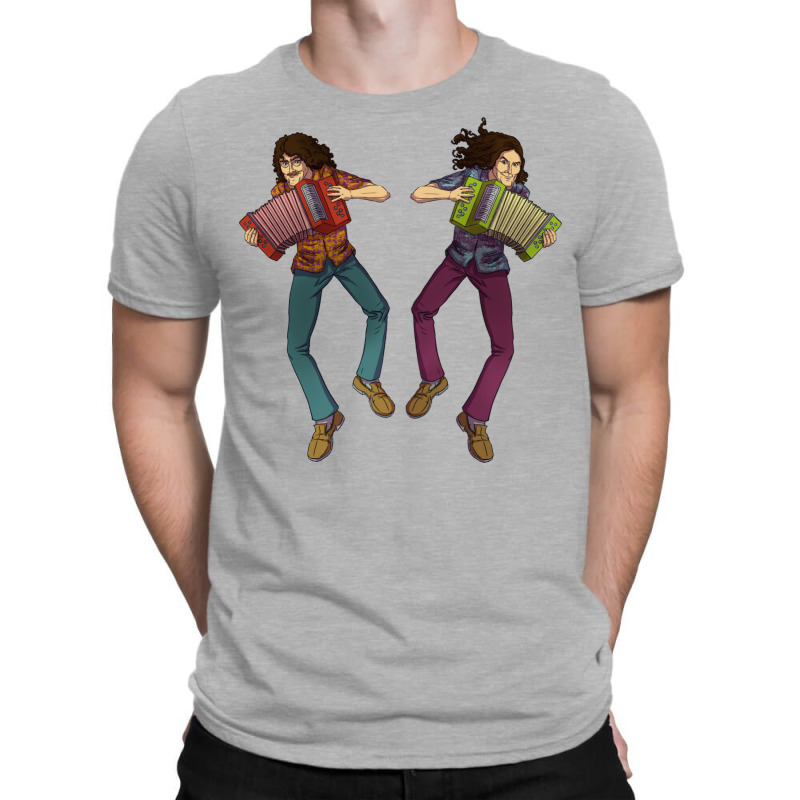 Weird Al Then And Now T-shirt | Artistshot