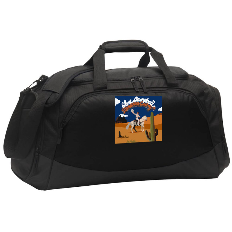 Rhinestone Cowboy Album Active Duffel | Artistshot