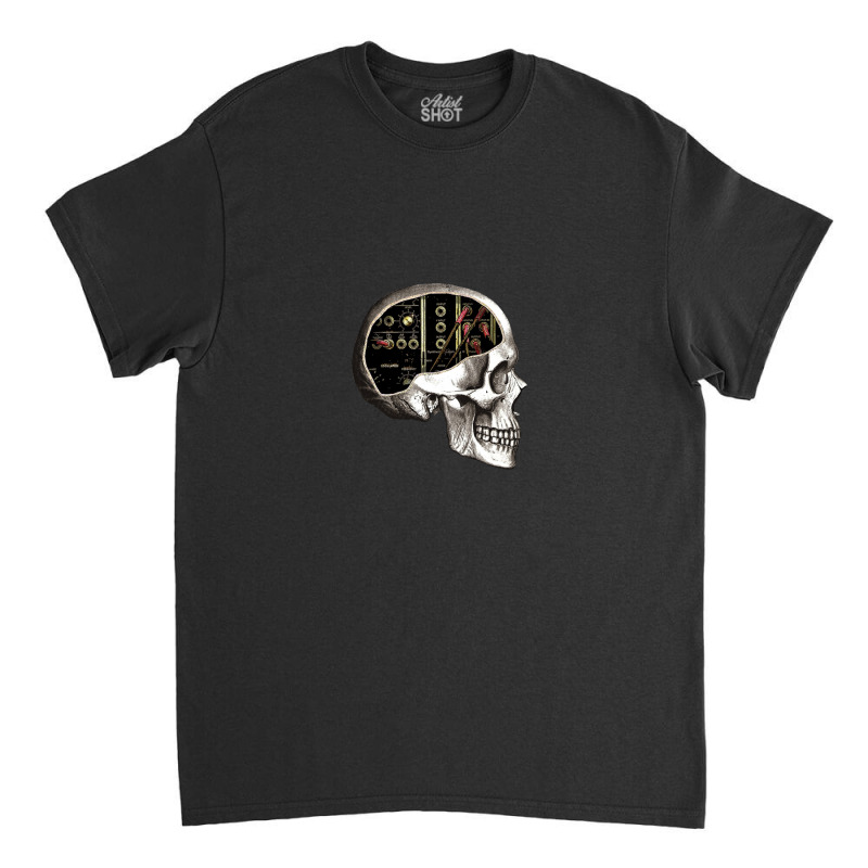 Analog Modular Synthesizer Skull For Synth Nerd Classic T-shirt | Artistshot