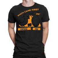 Who Came First   Chicken Vs Egg T-shirt | Artistshot