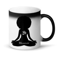 Womens Warrior Black Girl Meditation Self Love Om Wellness Wellness T Magic Mug | Artistshot