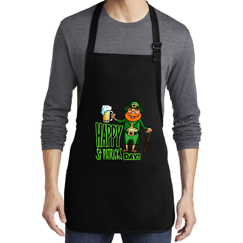 Happy St Patricks Day Medium-length Apron | Artistshot