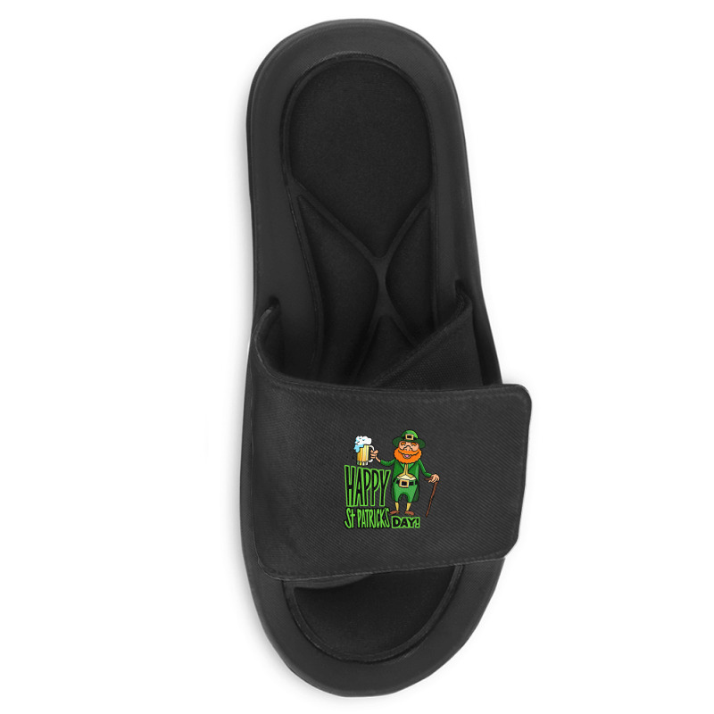 Happy St Patricks Day Slide Sandal | Artistshot