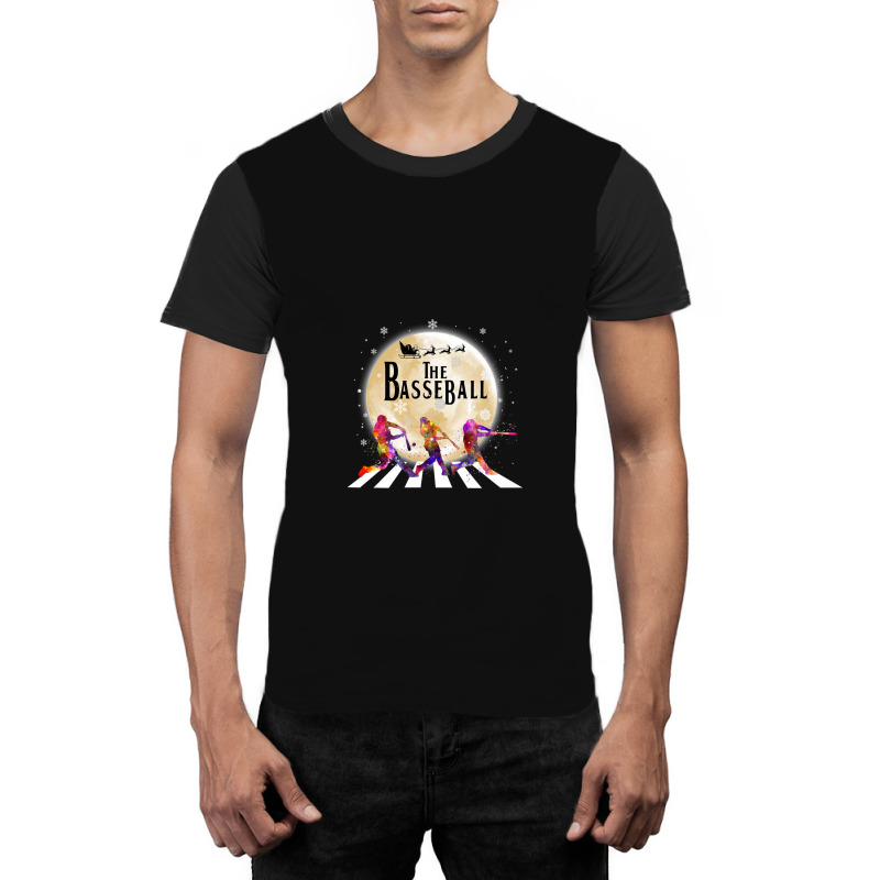 Baseball The Basseball Christmas Moon Walking Street Graphic T-shirt | Artistshot