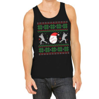 Baseball Ugly Christmas Sweater Funny Xmas Baseball Tank Top | Artistshot