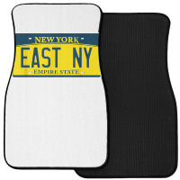 East New York Brooklyn Ny New York License Plate T Shirt Front Car Mat | Artistshot