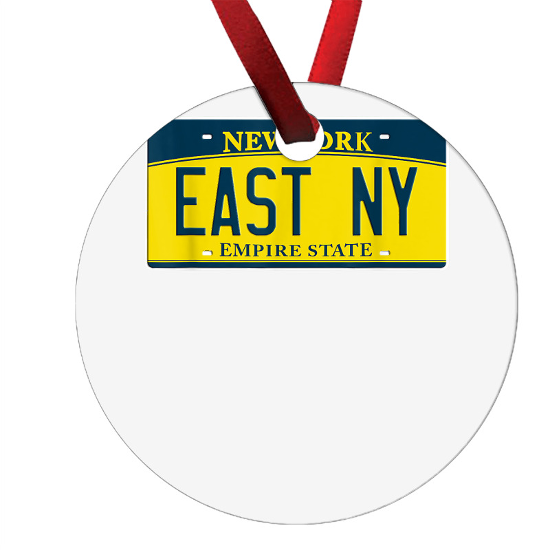 East New York Brooklyn Ny New York License Plate T Shirt Ornament | Artistshot