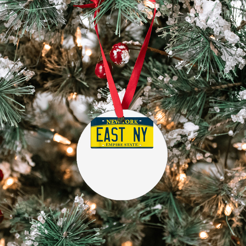 East New York Brooklyn Ny New York License Plate T Shirt Ornament | Artistshot