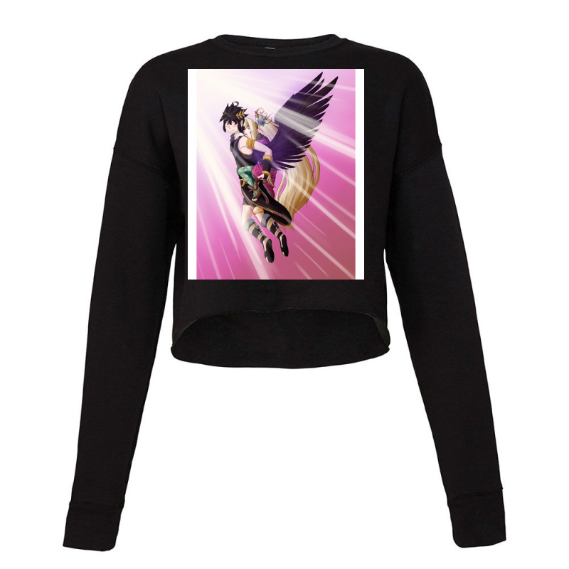 Dark Pit X Viridi Cropped Sweater by betchfemise | Artistshot