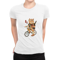 Catana Bicycle Ladies Fitted T-shirt | Artistshot