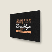 Nyc Brooklyn Us Landscape Canvas Print | Artistshot