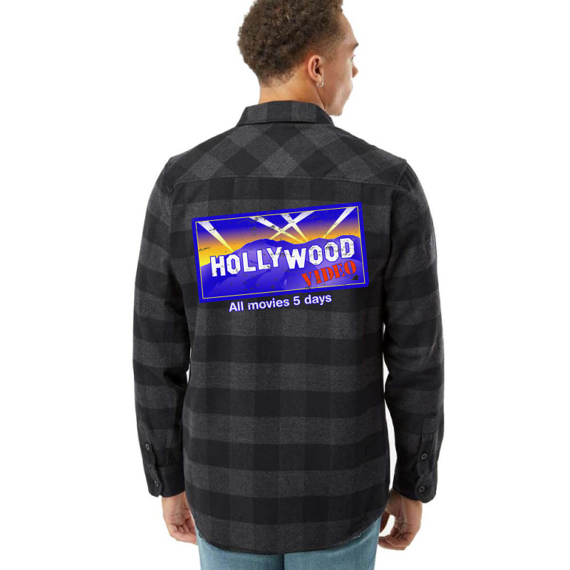 Hollywood Video Flannel Shirt | Artistshot