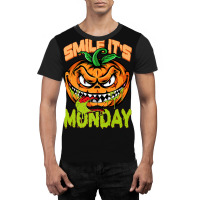 Smile Its Monday Meme Graphic T-shirt | Artistshot