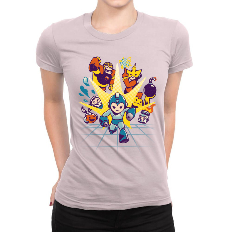 Rokku Run Ladies Fitted T-Shirt by toyfu | Artistshot