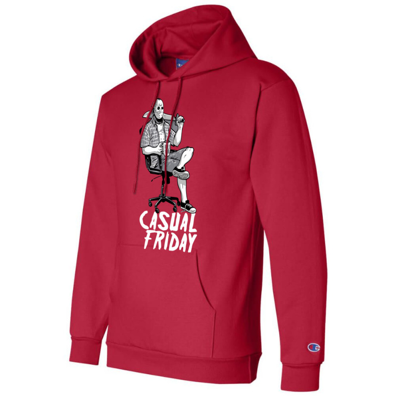 Casual Friday With Jason Voorhees Champion Hoodie by hoyamearistyn | Artistshot