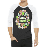 Happy Easter T  Shirt Happy Easter 3 3/4 Sleeve Shirt | Artistshot