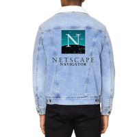 Netscape Navigator Unisex Sherpa-lined Denim Jacket | Artistshot