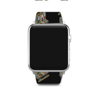 Cat On Analog Modular Synth Funny Synthesizer Apple Watch Band | Artistshot