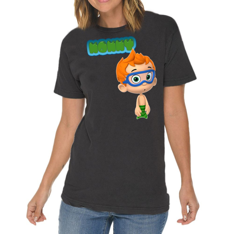 Nonny   Bubble Guppies Vintage T-Shirt by zukealieenh | Artistshot