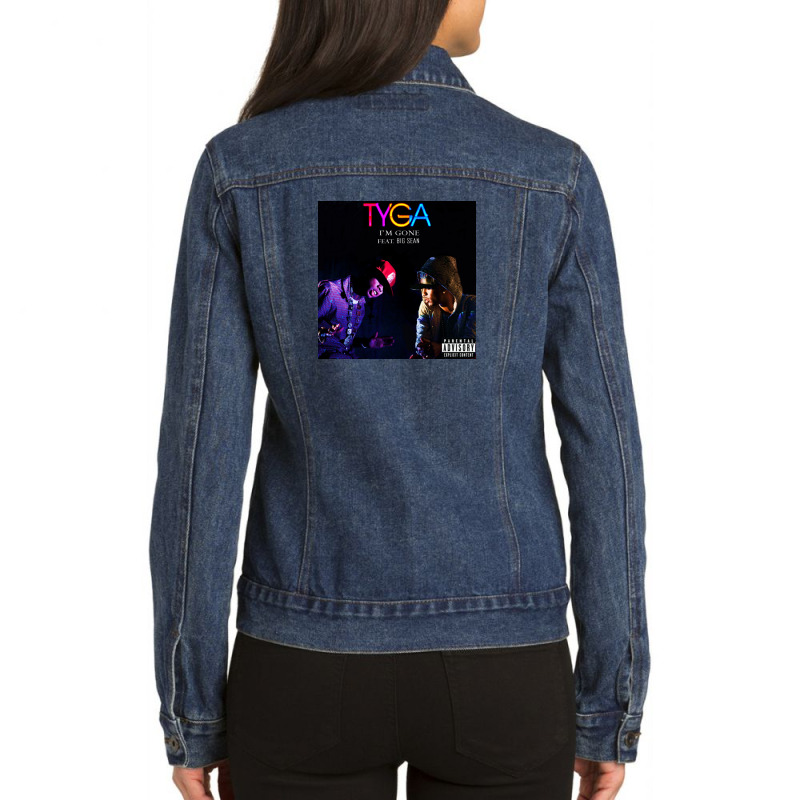 Big Sean & Tyga Ladies Denim Jacket by nonabenik | Artistshot