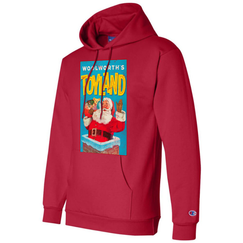 Distressed Woolworth's Toyland Champion Hoodie by ragatslayerai | Artistshot