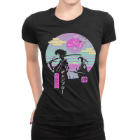 Anime Samurai Chillhop Ladies Fitted T-shirt | Artistshot