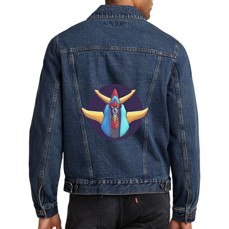 Brave Raydeen   Shogun Warriors Men Denim Jacket | Artistshot