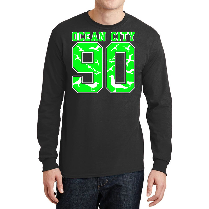 Ocean City9 Long Sleeve Shirts by zukealieenh | Artistshot