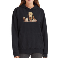 Alucard Flipping The Bird Vintage Hoodie | Artistshot