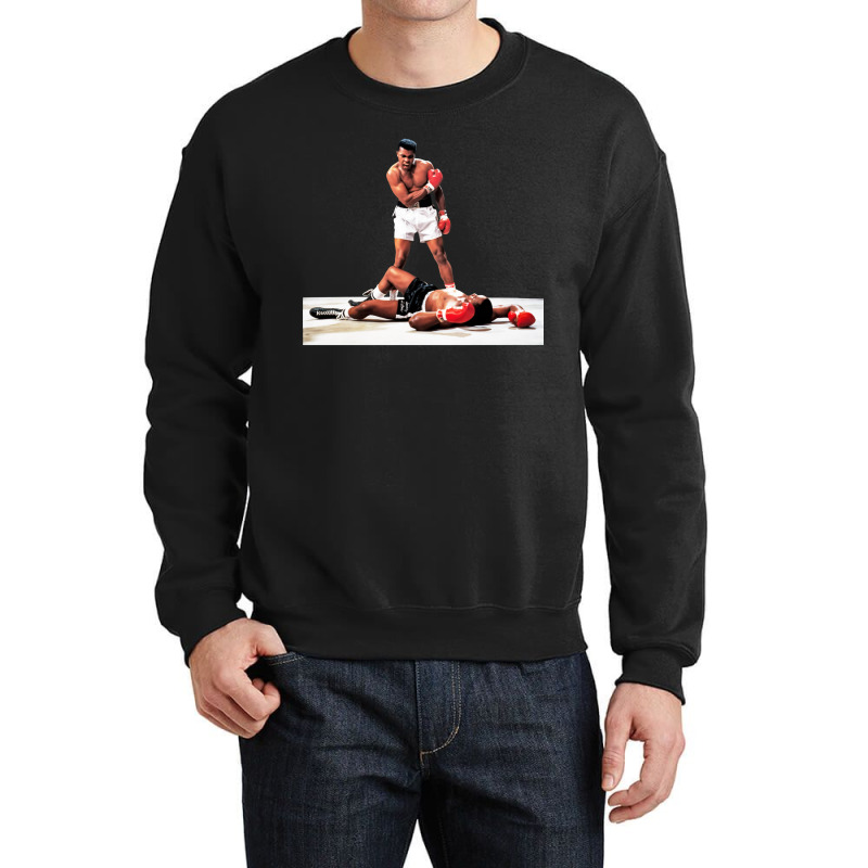 Ali Vs Liston Crewneck Sweatshirt by Vanode Art | Artistshot