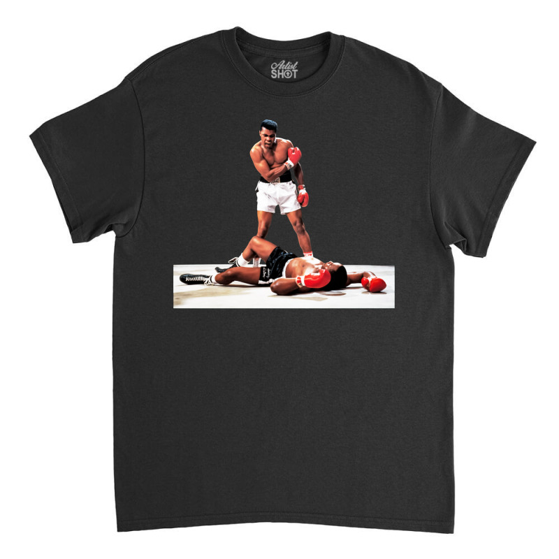 Ali Vs Liston Classic T-shirt by Vanode Art | Artistshot