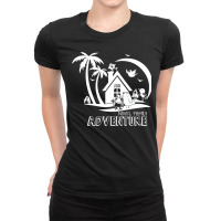 Novel Family Vacay  White Ladies Fitted T-shirt | Artistshot