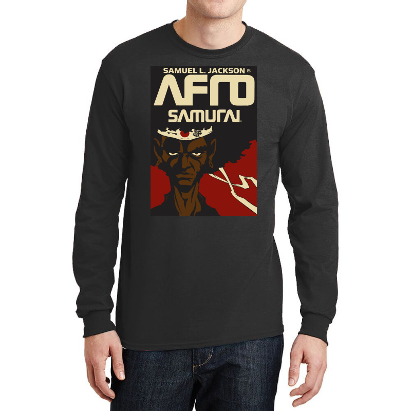 Samurai Kribo Long Sleeve Shirts by DanielLopezJacuinde | Artistshot