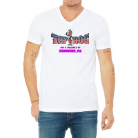 Top Dog Arcade Dunmore V-neck Tee | Artistshot