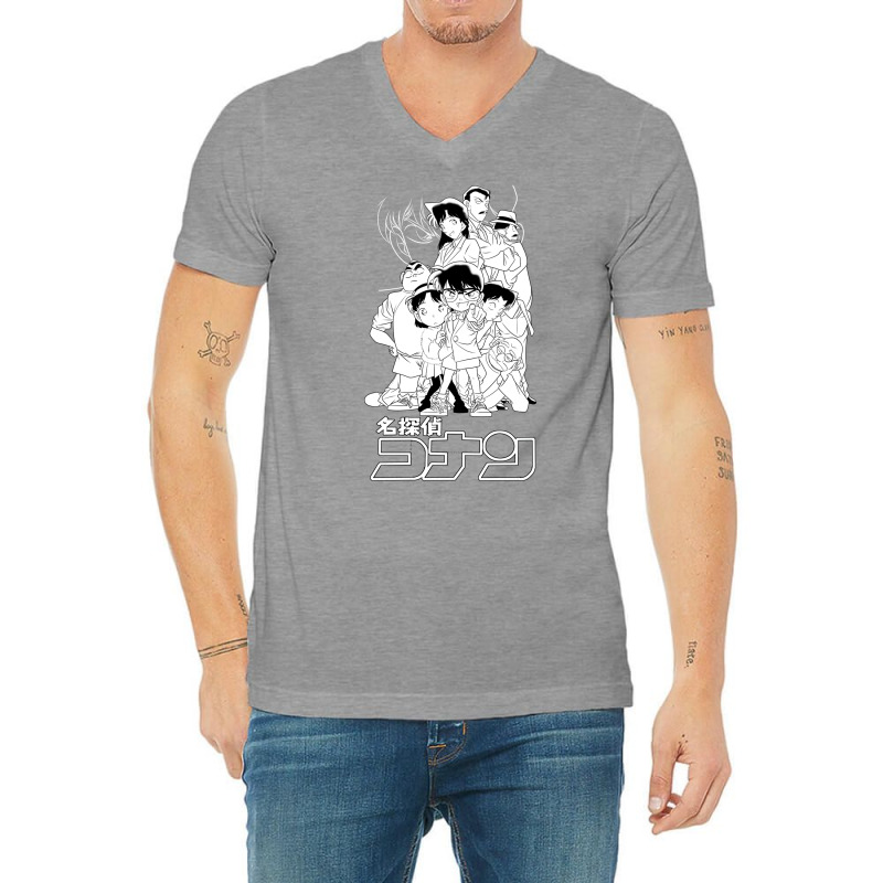 Detective Conan 1 V-Neck Tee by reljomylifew | Artistshot