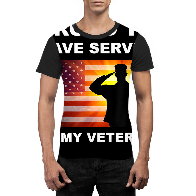 Proud To Have Served, Army Veteran, Combat Vet, Military T Shirt Graphic T-shirt by genousuv | Artistshot