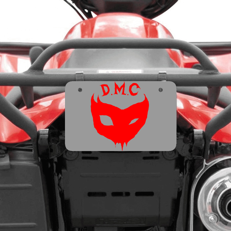 Detroit Metal City Red Atv License Plate | Artistshot