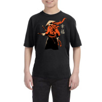 Samurai Japanese Warrior With Swords Catana Youth Tee | Artistshot