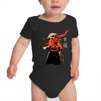 Samurai Japanese Warrior With Swords Catana Baby Bodysuit | Artistshot