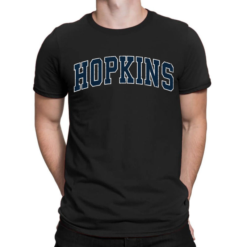 Hopkins Minnesota Mn Vintage Sports Design Navy Design Sweatshirt T-shirt | Artistshot