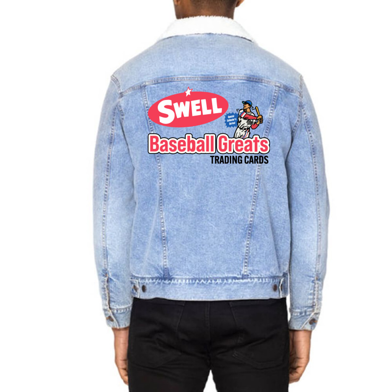 Swell Baseball Greats Unisex Sherpa-Lined Denim Jacket by daiktumlinay | Artistshot