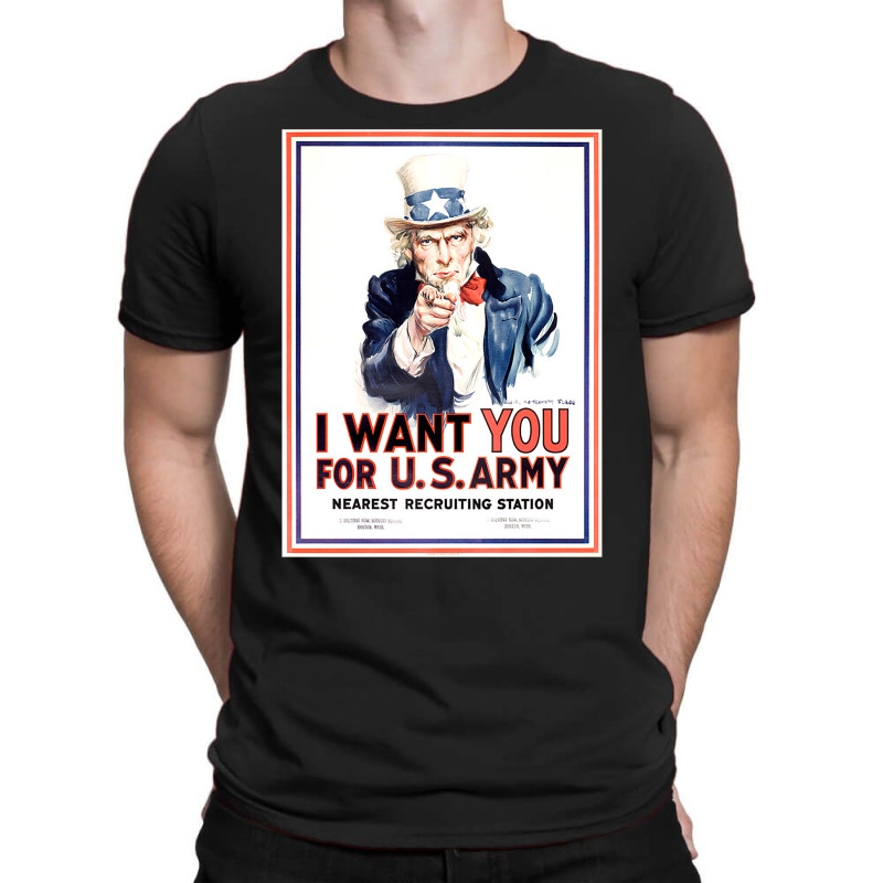 Uncle Sam Wants You T-shirt | Artistshot