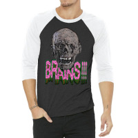 Tarman Wants Brains! 3/4 Sleeve Shirt | Artistshot