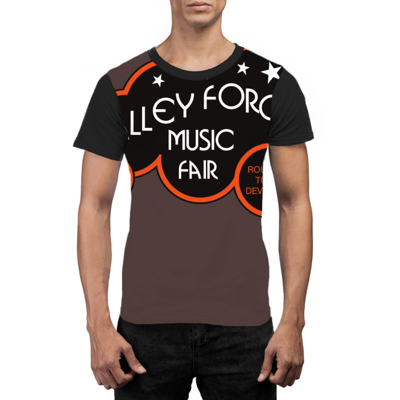 Valley Forge Music Fair Graphic T-shirt | Artistshot